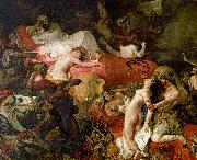 Eugene Delacroix The Death of Sardanapalus oil painting artist